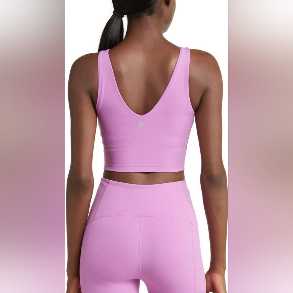 Small Stella Studio Luxe Crop Tank and High Waist Leggings